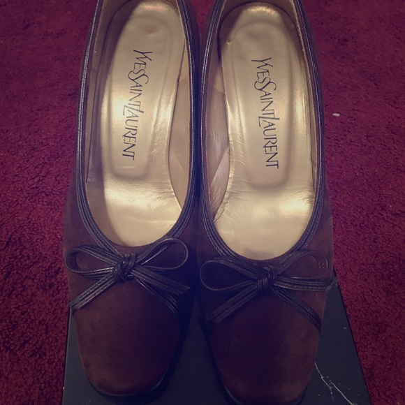 Authentic yves saint laurent shoes